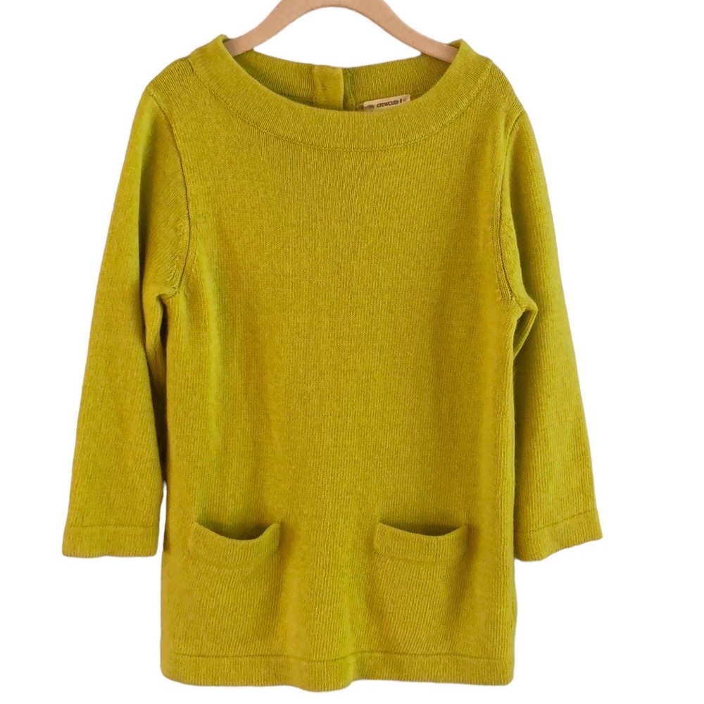 Crewcuts wool blend tunic sweater size 8